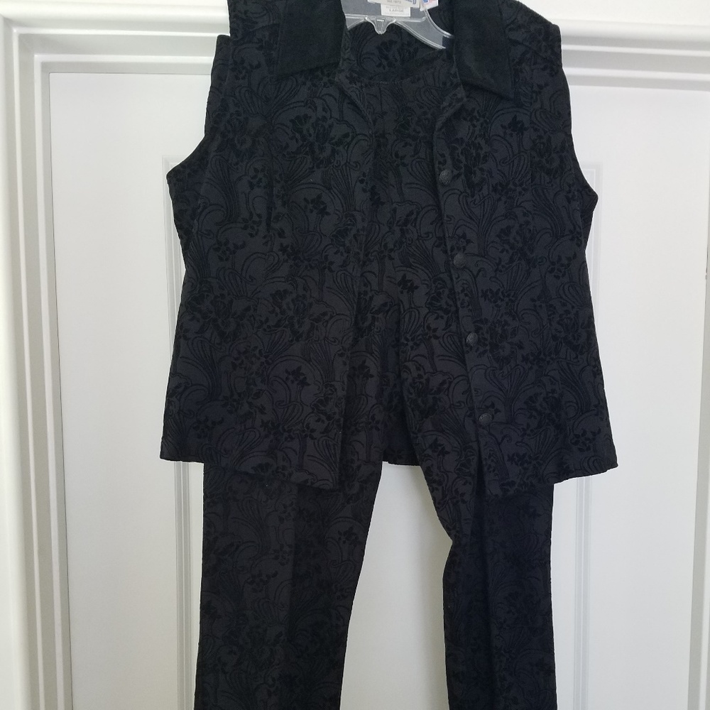 2 piece pant suit